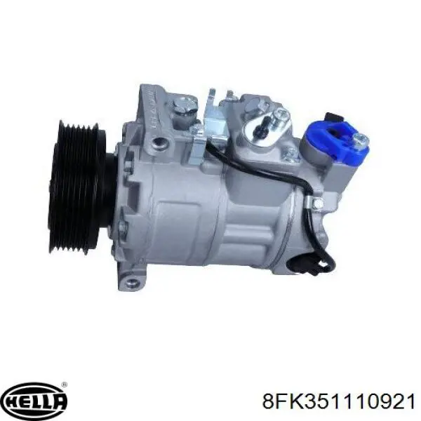 Compresor de aire acondicionado 8FK351110921 HELLA
