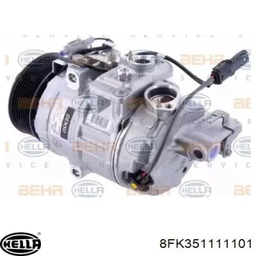 Compresor de aire acondicionado 814584 VALEO
