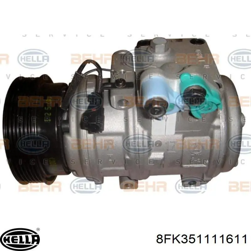 Compresor de aire acondicionado 2K52Y61450 Hyundai/Kia
