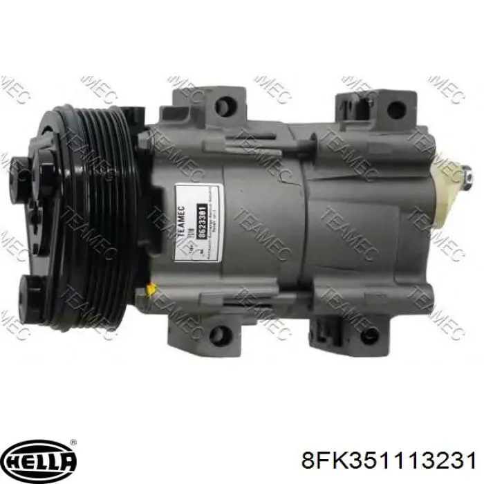 Compresor de aire acondicionado Jaguar X-type CF1