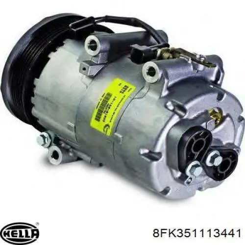 Compresor de aire acondicionado 8FK351106921 HELLA