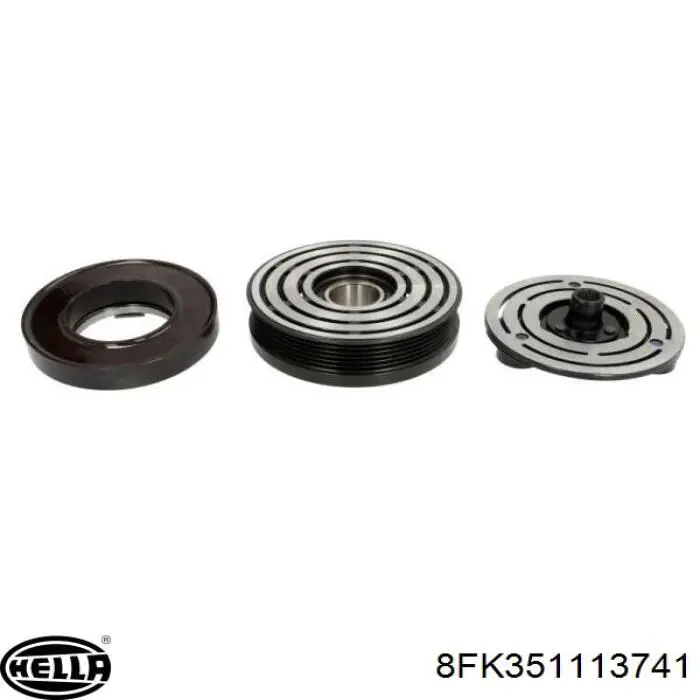 Compresor de aire acondicionado Jaguar X-type CF1