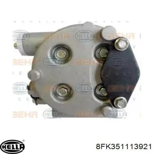 Compresor de aire acondicionado Ford Fiesta 5 (JH, JD)