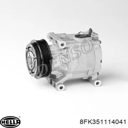 Compresor de ac Delphi CS20403