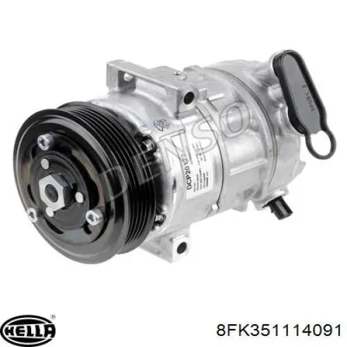 Compresor de aire acondicionado ACP513 Lucas