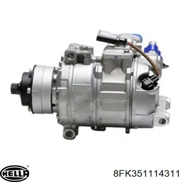 Compresor de aire acondicionado TKK052 Polcar