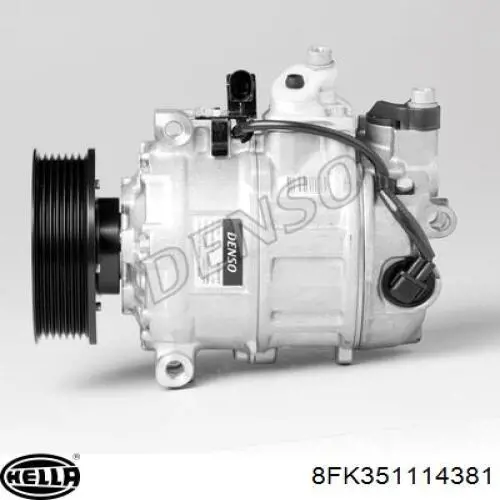 Compresor de aire acondicionado 815667 VALEO