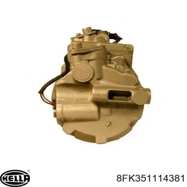 Compresor de aire acondicionado 3W0820803 VAG