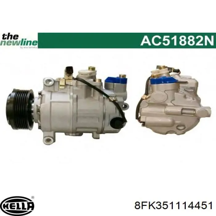 Compresor ac VAG 4E0260805AQ precio, desde 340,77 EUR