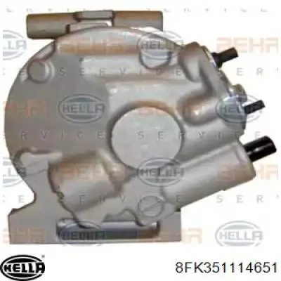 8FK351114651 HELLA compresor de aire acondicionado