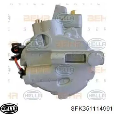 6W93-19D629-AB Jaguar compresor de aire acondicionado