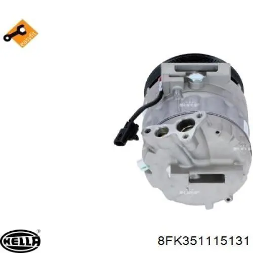 Compresor de aire acondicionado 6038KS1 Polcar