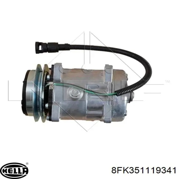 Compresor de ac DAF 1638737