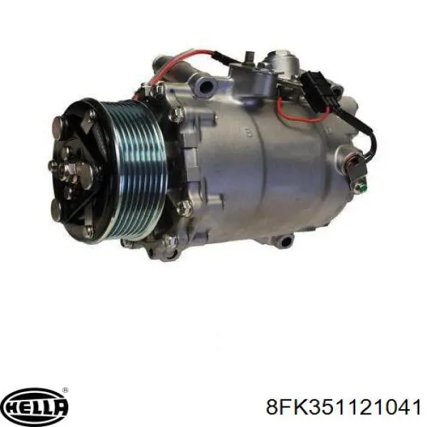 Compresor de aire acondicionado TRSE093786 Sanden