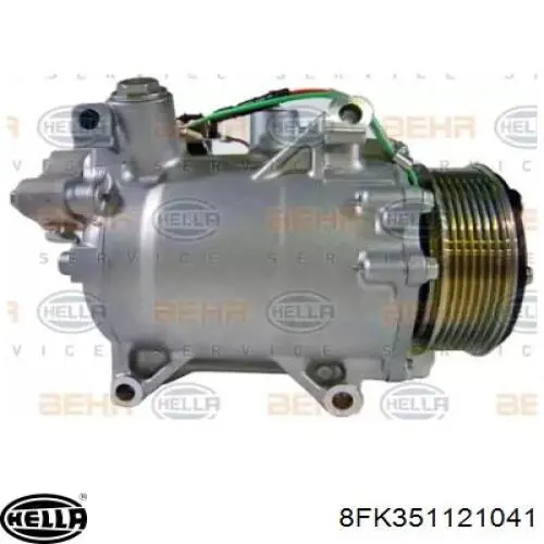 8FK351121041 HELLA compresor de aire acondicionado