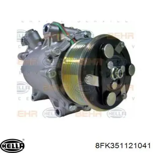TRSE093786 Sanden Compresor climatizador