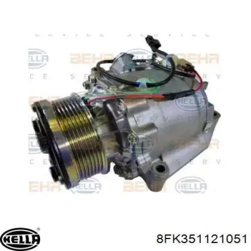 Compresor de aire acondicionado 38810RNAA01 Honda