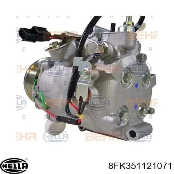 H525A08 NPS compresor de aire acondicionado