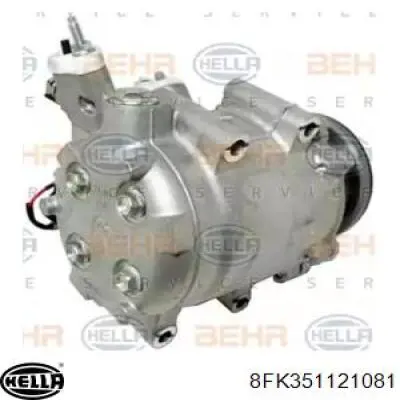 8FK351121081 HELLA compresor de aire acondicionado