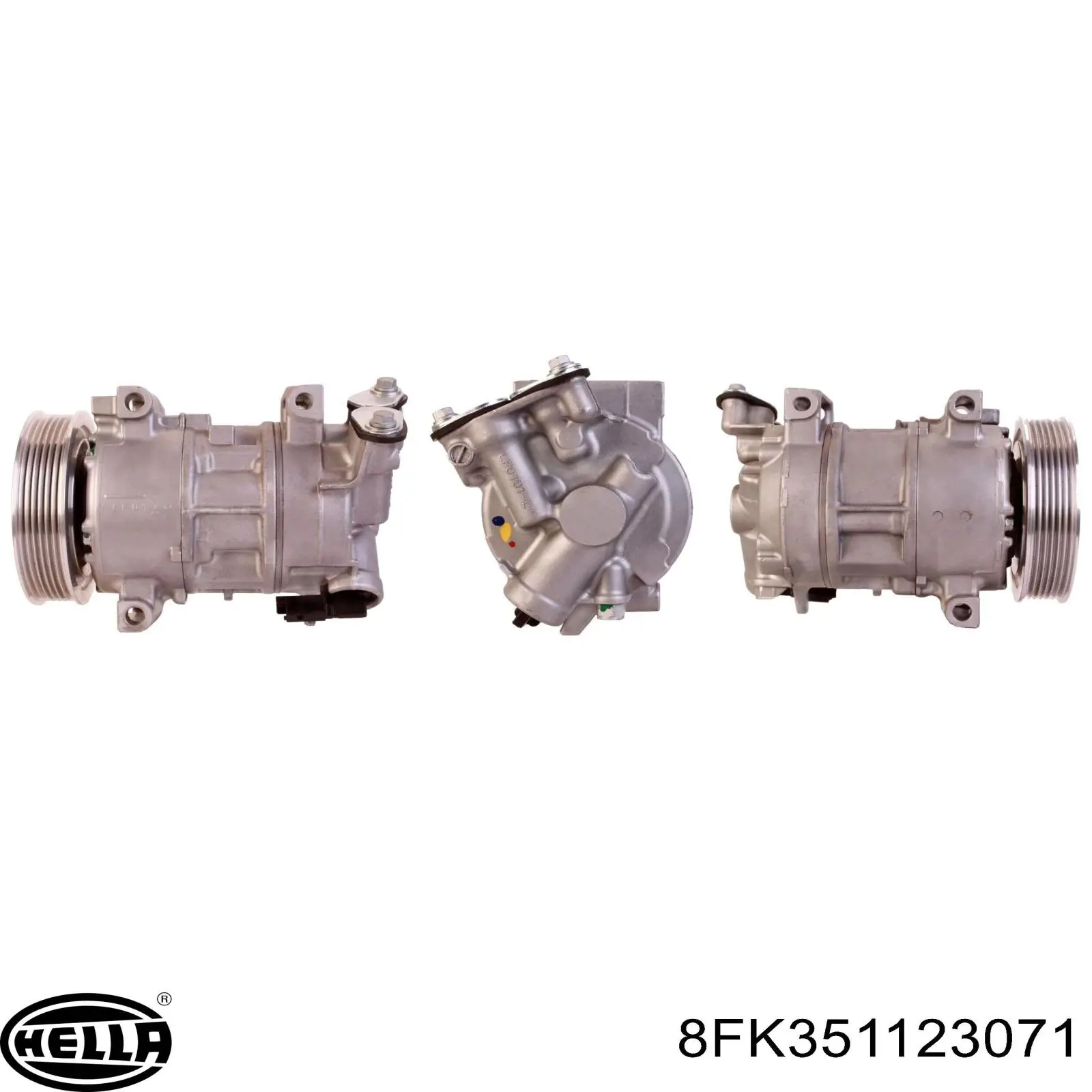Compresor de ac Peugeot/Citroen 768623