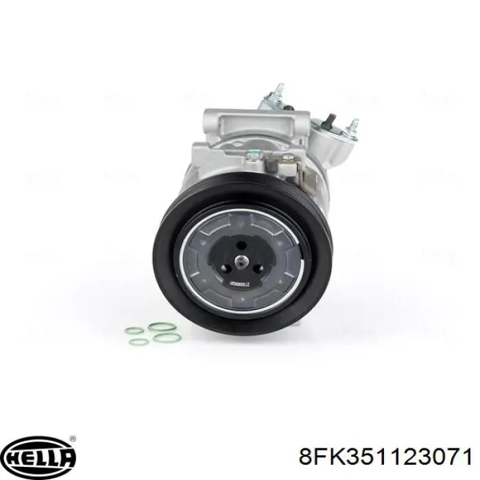 Compresor de aire acondicionado 9676443980 Peugeot/Citroen