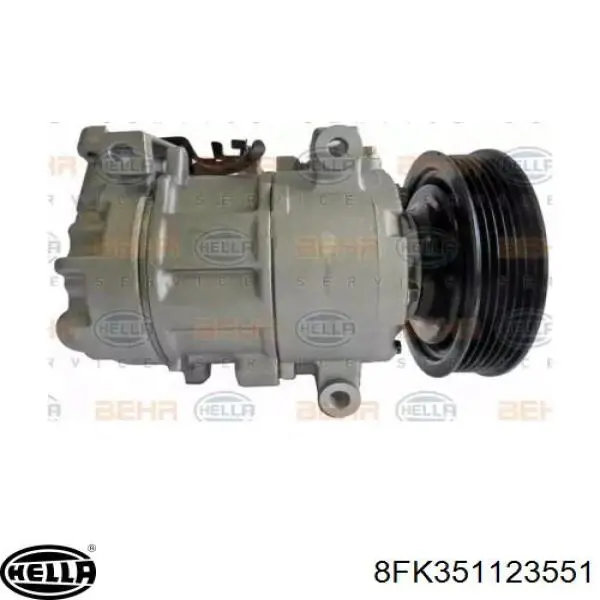 8FK351123551 HELLA compresor de aire acondicionado