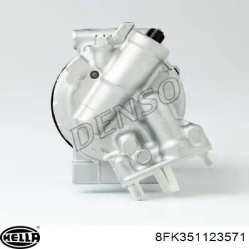 Compresor de aire acondicionado 9822101780 Peugeot/Citroen