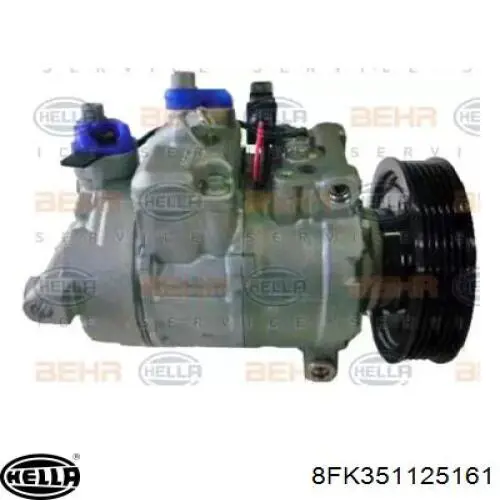 8FK351125161 HELLA compresor de aire acondicionado