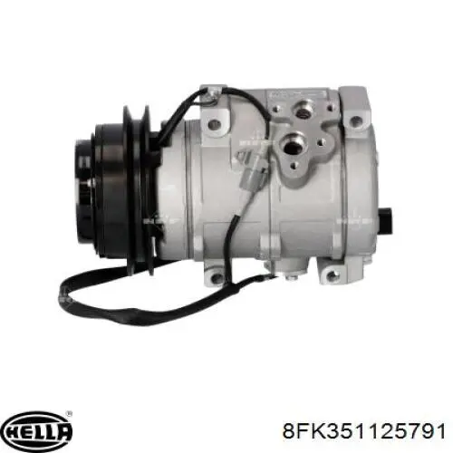 Compresor de ac Mitsubishi 4472203655