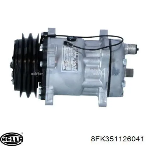 8FK351126041 HELLA compresor de aire acondicionado