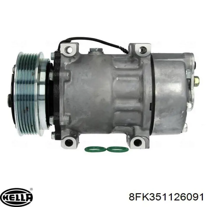 Compresor de aire acondicionado 8FK351126091 HELLA