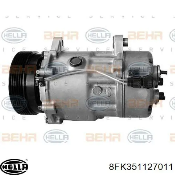 Compresor de aire acondicionado SD7V161206 MSG Rebuilding