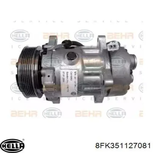 Compresor de aire acondicionado Citroen Xsara N1