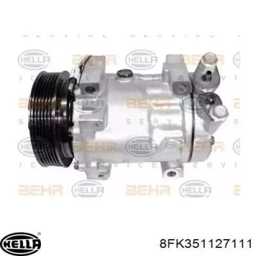 SD7V161150 MSG Rebuilding Compresor climatizador