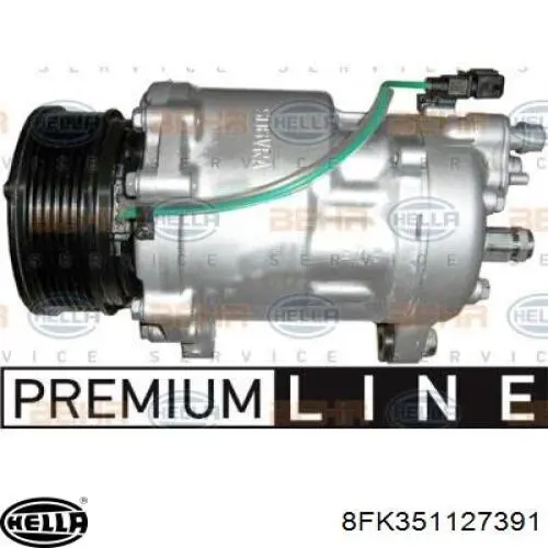 Compresor de ac VAG SD6V121410