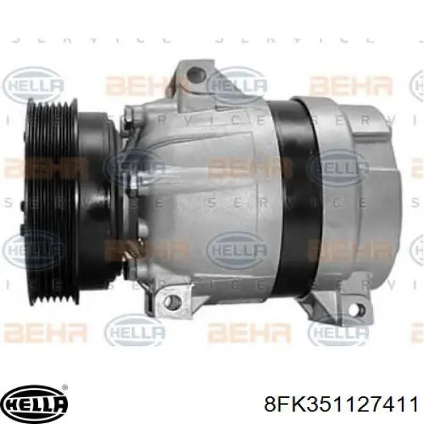 8FK351127411 HELLA compresor de aire acondicionado