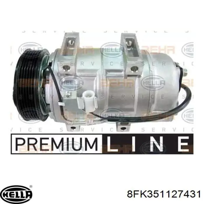7D0820805KV VAG Compresor climatizador