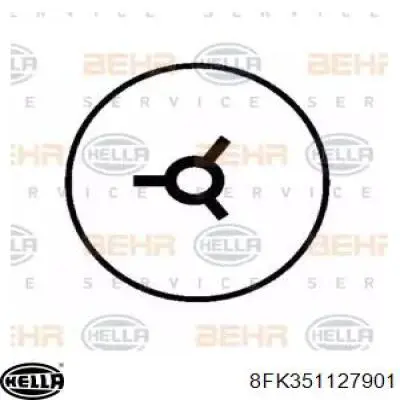 8FK351127901 HELLA compresor de aire acondicionado