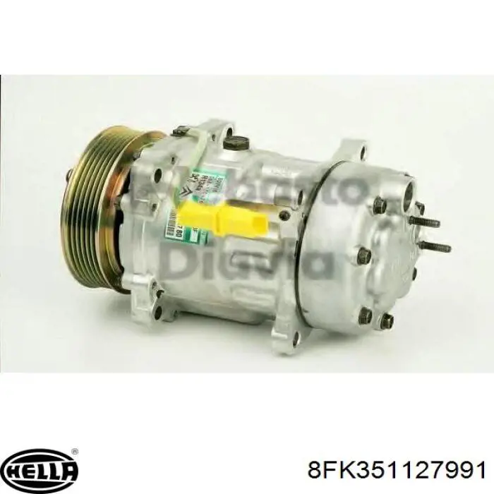 Compresor de ac Denso DCP07003