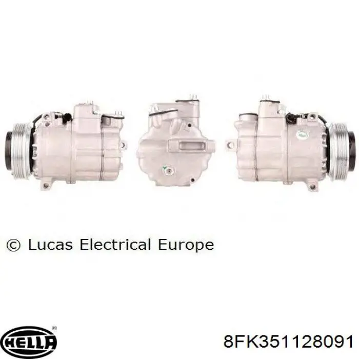Compresor ac Eaclima 20D8250A precio, desde 130,68 EUR