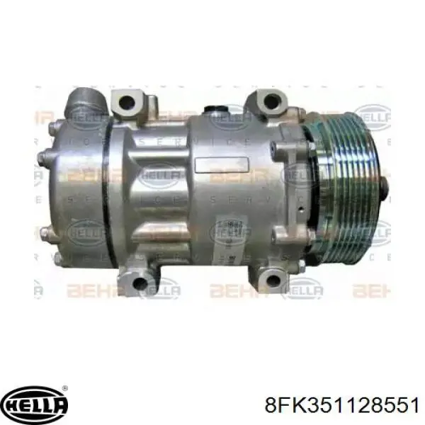 Compresor de aire acondicionado Peugeot Expert VF