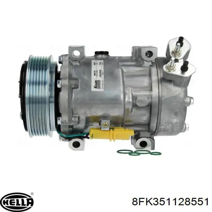 Compresor de aire acondicionado Peugeot Expert VF