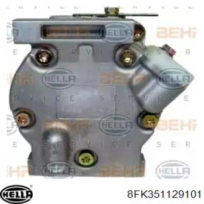 Compresor de aire acondicionado coche para Fiat Punto (176C)