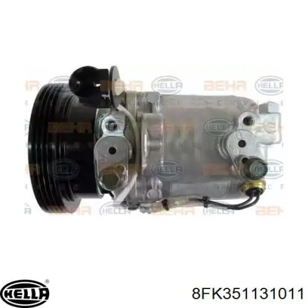 8FK351131011 HELLA compresor de aire acondicionado