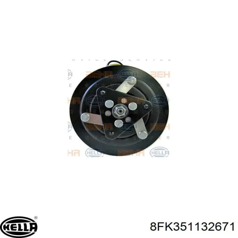 8191892 Volvo Compresor climatizador
