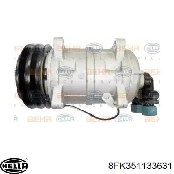 Compresor de aire acondicionado 3513066 Volvo