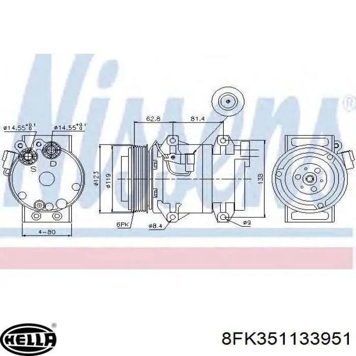 Comprar 36000328 Volvo Compresor de aire acondicionado coche