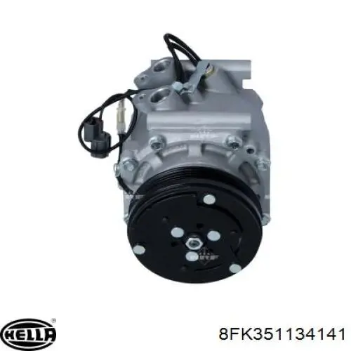 TKK008 Polcar compresor de aire acondicionado