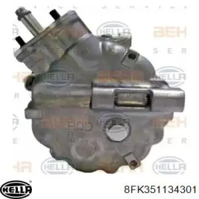 8FK351134301 HELLA compresor de aire acondicionado