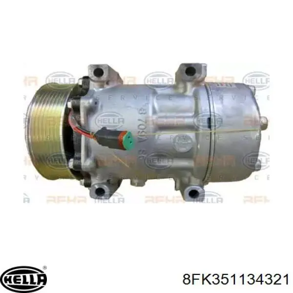 8FK351134321 HELLA compresor de aire acondicionado